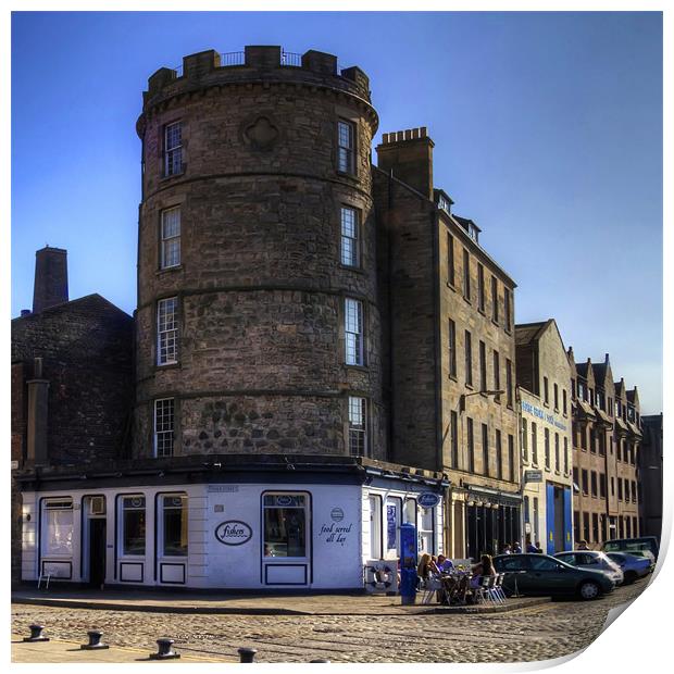 Leith Signal Tower Print by Tom Gomez