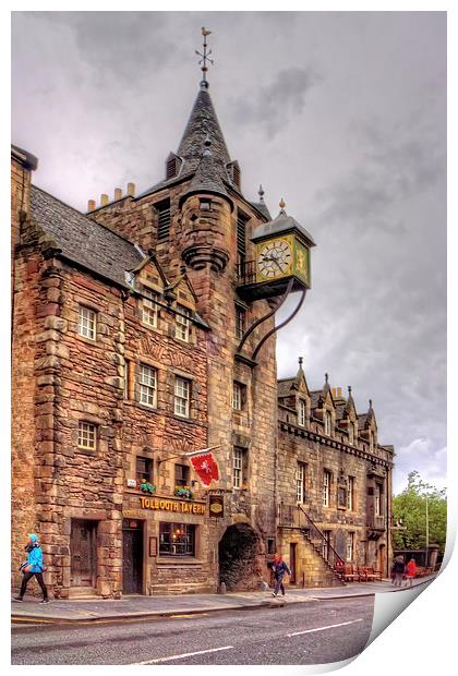 Tolbooth at the Canongate Print by Tom Gomez