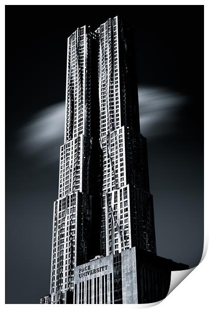 8 Spruce Street, NYC Print by Chris Lord