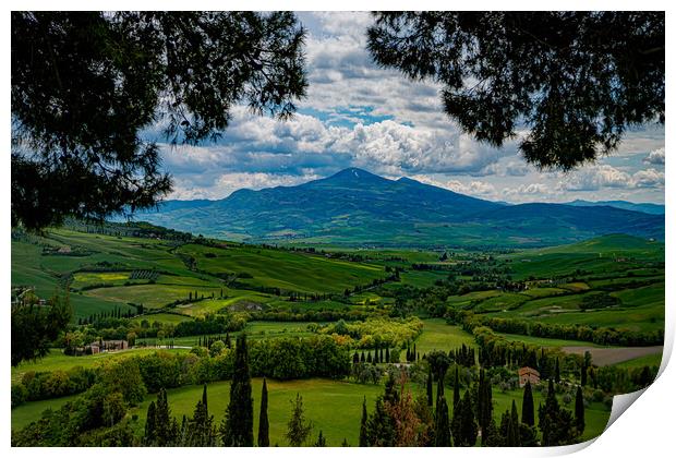 A Tuscan Landscape Print by Chris Lord