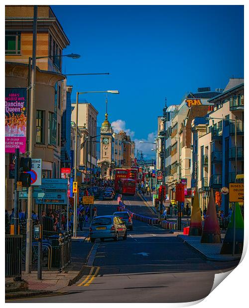 West Street, Brighton Print by Chris Lord
