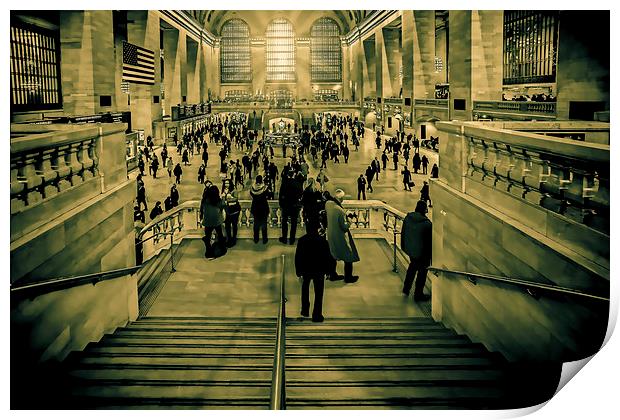 Grand Central Terminal Print by Chris Lord
