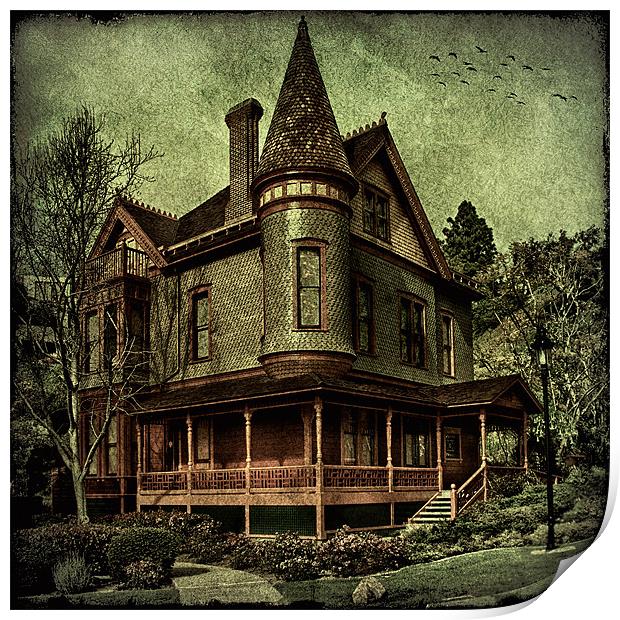 Californian Victorian Print by Chris Lord