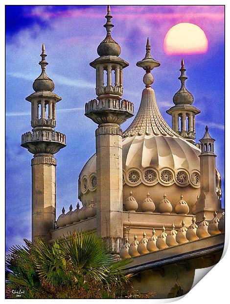 Domes and Minarets Print by Chris Lord