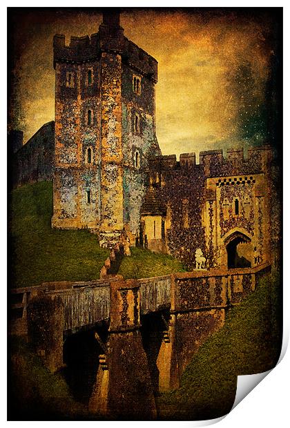 Portal To The Castle Print by Chris Lord