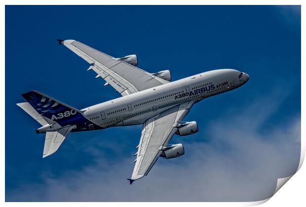 Airbus A380  Print by Chris Lord