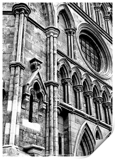 Lincoln Cathedral  Print by David Harker