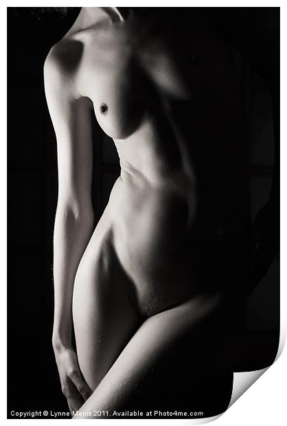 Body Sculpture Print by Lynne Morris (Lswpp)