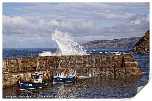 High Tide Print by Lynne Morris (Lswpp)