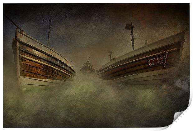 Stormy Print by Eddie John