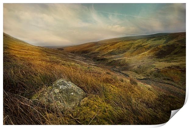 The Forest of Bowland Print by Eddie John