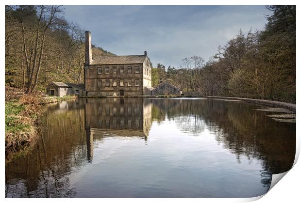 Gidson Mill Yorkshire Print by Eddie John