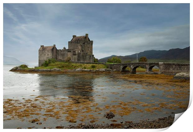 Eileen Donan castle Scotland   Print by Eddie John