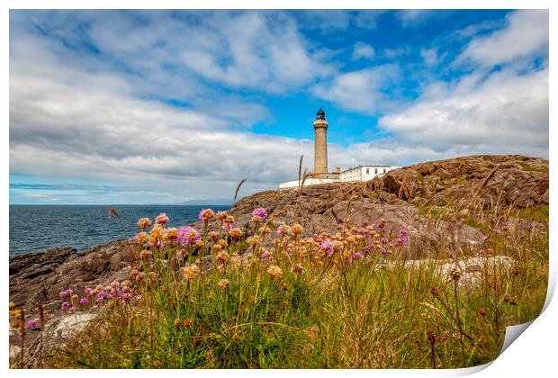 Ardnamurchan lighthouse Scotland Print by Eddie John