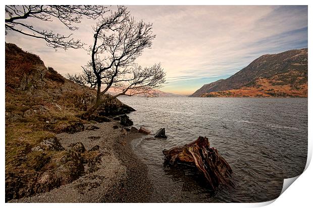Ullswater Afternoon Print by John Hare
