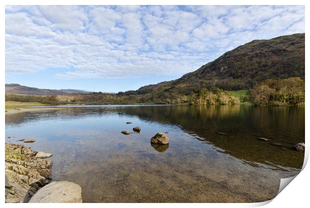Rydal Water Spring Time Print by John Hare