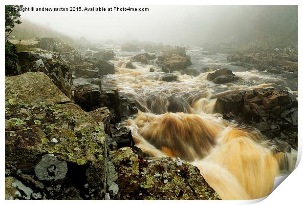  TEESDALE WATER Print by andrew saxton