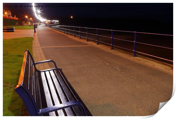 FILEY'S PROM Print by andrew saxton