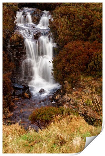 WE HAVE A WATERFALL Print by andrew saxton