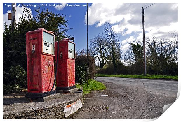 Roadside. Print by John Morgan