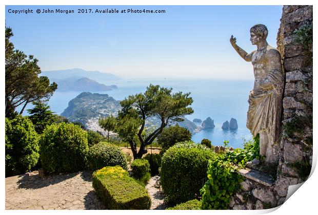 Capri. Print by John Morgan