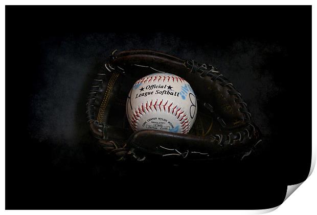 Play ball! Print by Maria Tzamtzi Photography