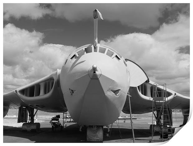 Mighty Victor tanker aircraft Print by Robert Gipson