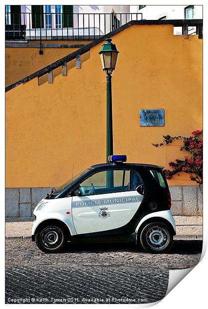 Smart Cops Canvases & Prints Print by Keith Towers Canvases & Prints