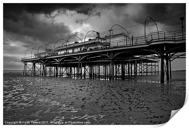 Cleethorpes Pier Canvases & Prints Print by Keith Towers Canvases & Prints