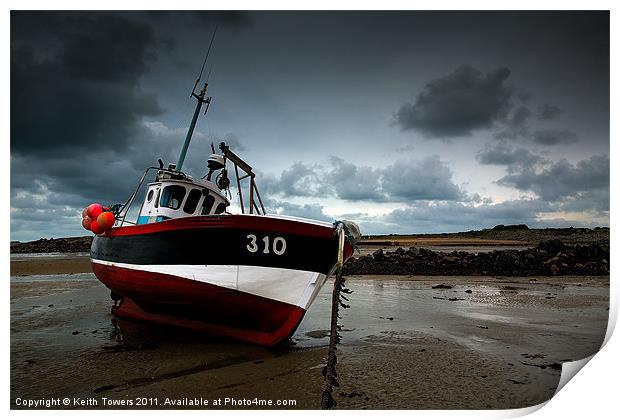 Fishing Boat 2 Canvases & Prints Print by Keith Towers Canvases & Prints