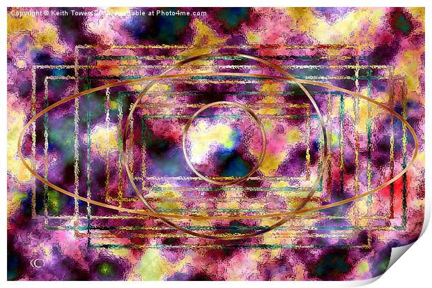 Hypnotic Gaze Print by Keith Towers Canvases & Prints