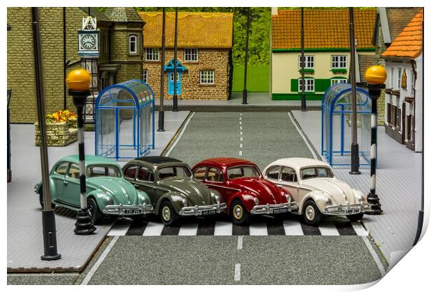 Smallville Does Abbey Road Print by Steve Purnell