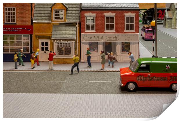 Smallvilles Miniature Photography Wonderland Print by Steve Purnell