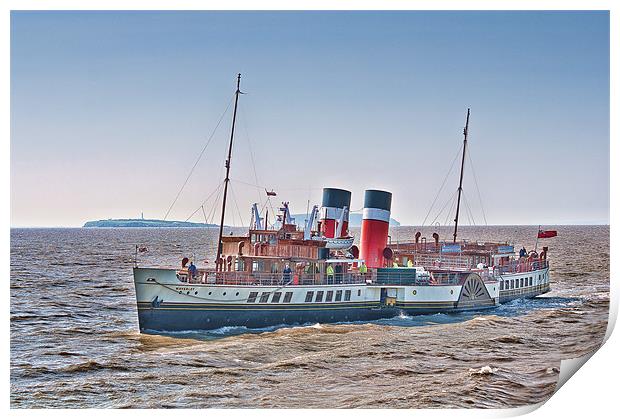 PS Waverley 2 Print by Steve Purnell