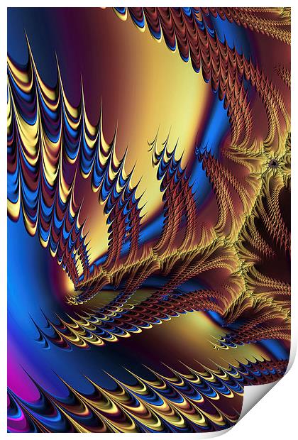Spikes Print by Steve Purnell