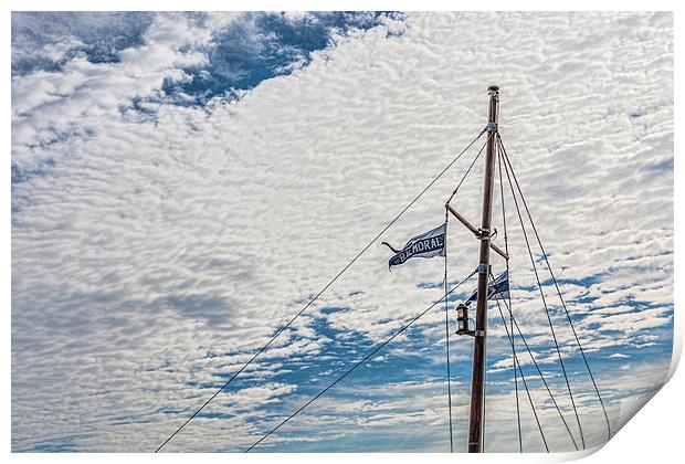 Fore Mast Print by Steve Purnell