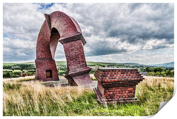The Twisted Chimney Print by Steve Purnell