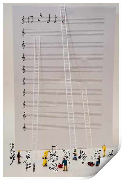 The Music Makers Print by Steve Purnell