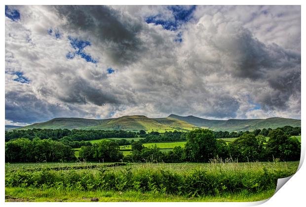 Penyfan View Print by Steve Purnell
