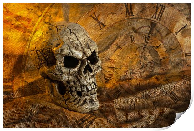 Ravages Of Time Print by Steve Purnell