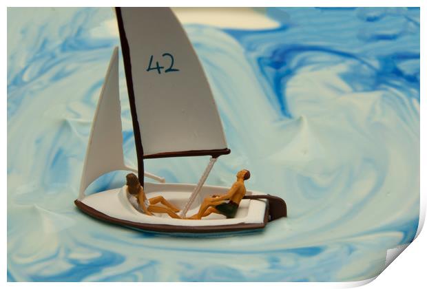 Sailing Print by Steve Purnell