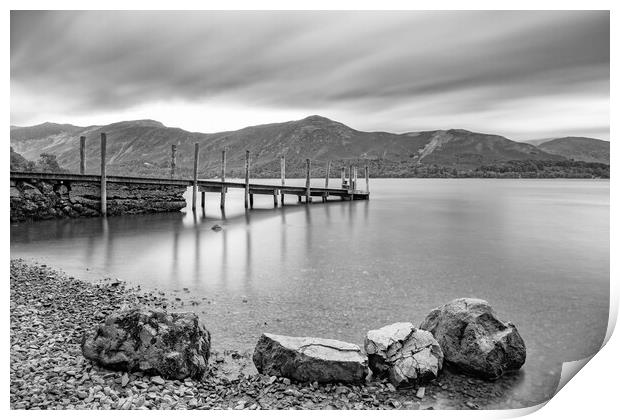 Ashness Jetty Print by Roger Green