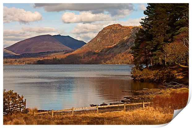 Derwentwater Print by Roger Green