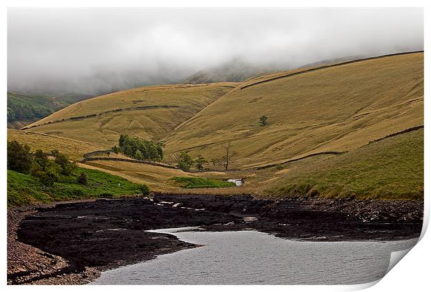 Kinder Reservoir Print by Roger Green