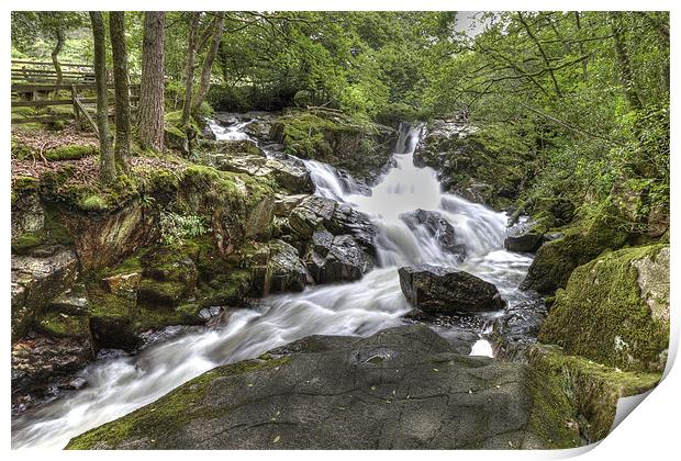 Waterfall Print by Roger Green