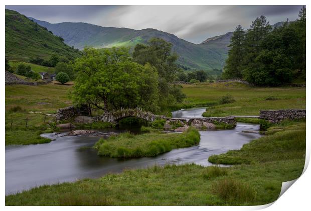 Slaters Bridge Print by Roger Green