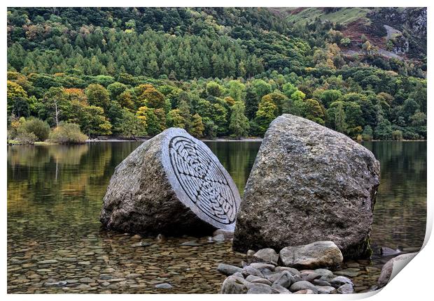 Centenary Stone Print by Roger Green