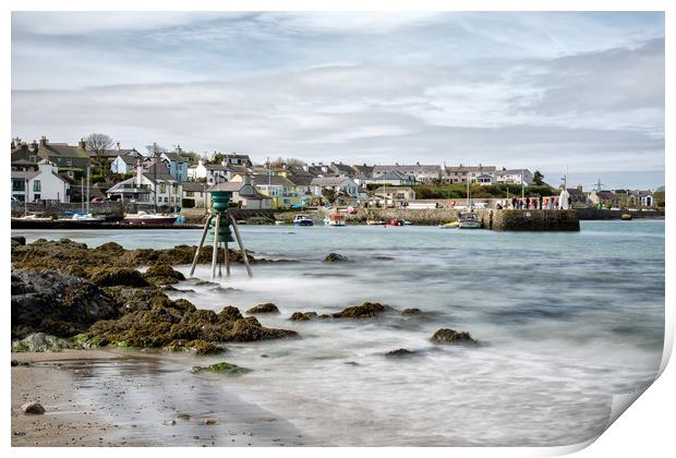 Cemaes Bay Print by Roger Green