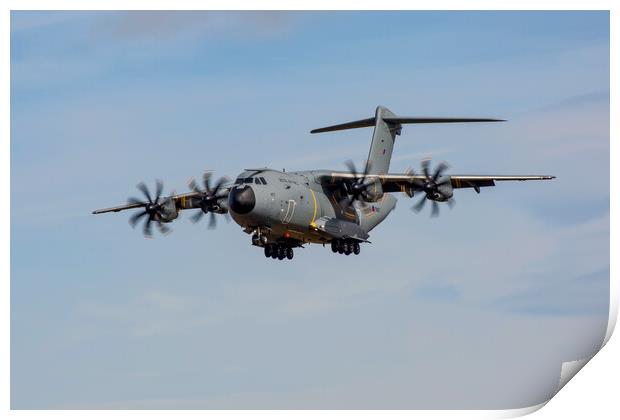 Airbus A400M Atlas Print by Roger Green