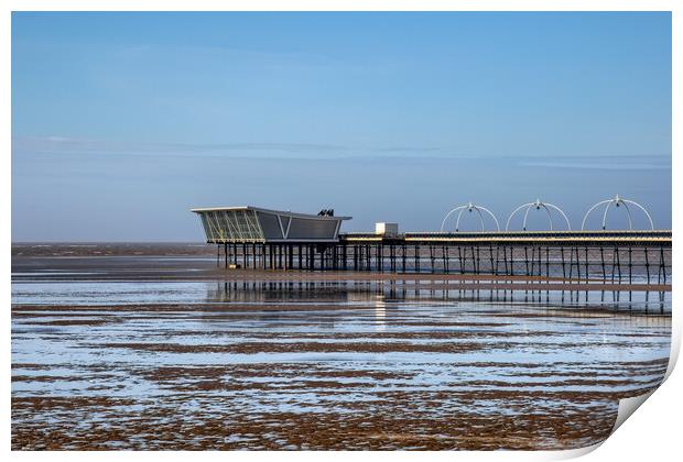 Southport Pier Print by Roger Green